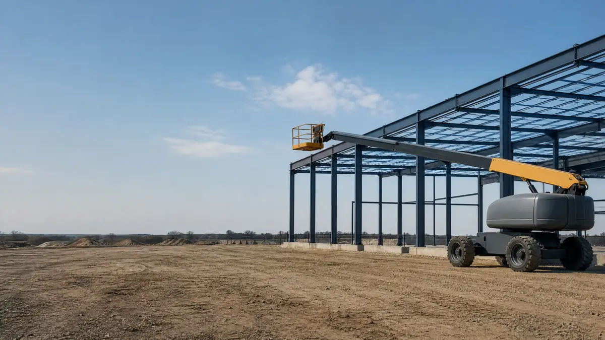Telescopic Boom Lifts jobsite access in Odessa