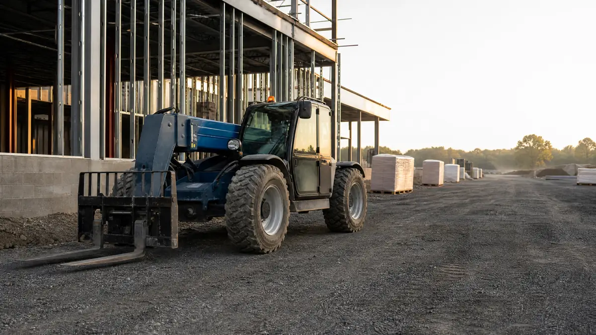 Telehandlers jobsite access in Odessa